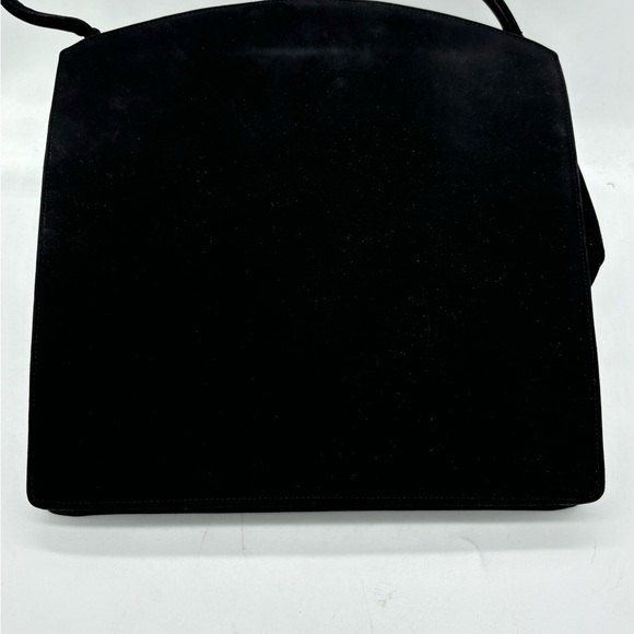Black Velvet Koret Evening Bag with Attached Change Purse - Picture 3 of 6